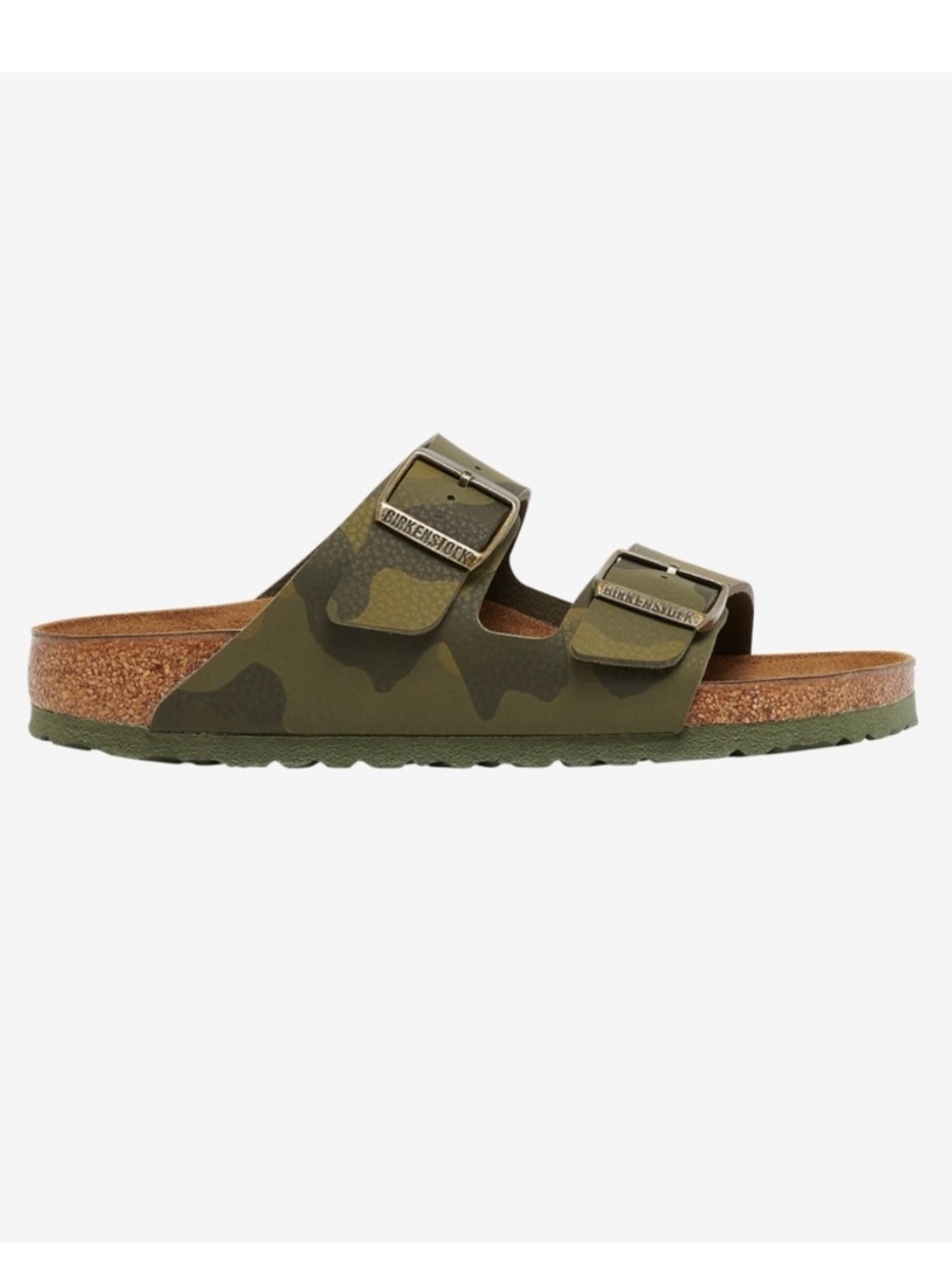 Birkenstock Womens Arizona Camo Green Sz 41 Women’s 10 - Picture 2 of 6